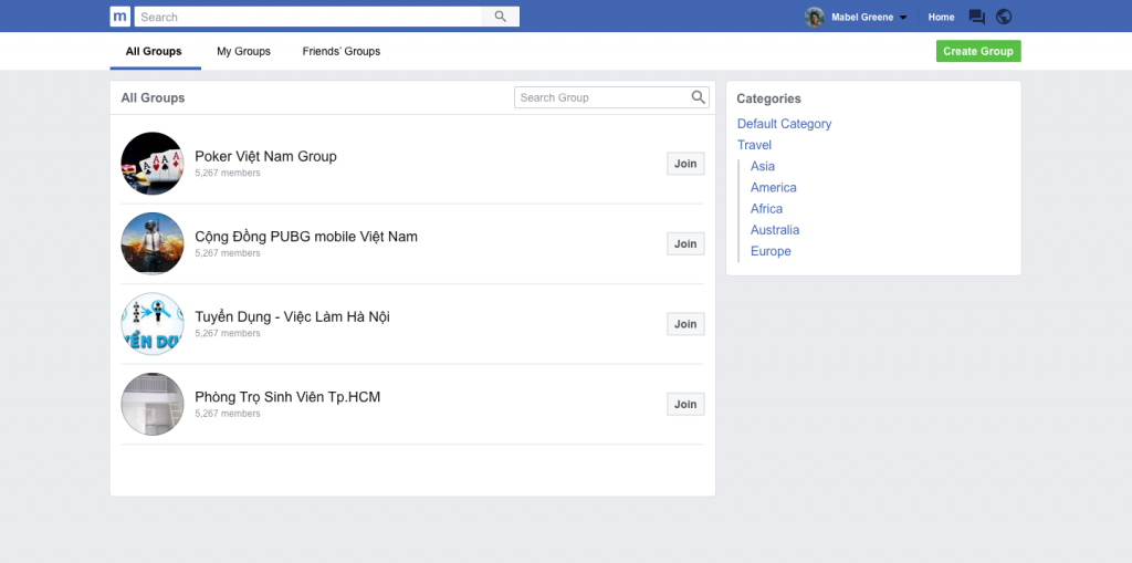 Groups